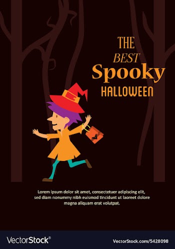 Halloween vector image