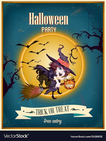 Halloween vector image