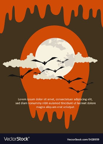 Halloween vector image