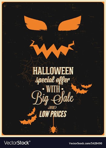Halloween vector image