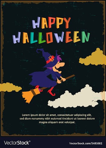 Halloween vector image