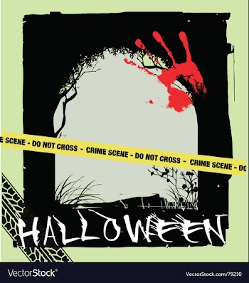 Halloween vector image