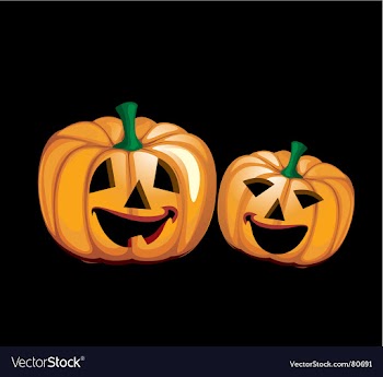 Halloween vector image