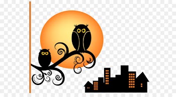 Halloween vector logo signs 