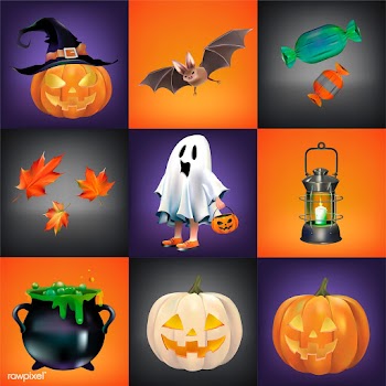 Halloween  vector set | Free stock vector - 83363