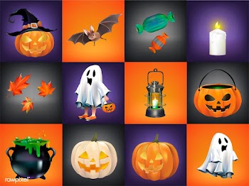 Halloween  vector set | Free stock vector - 83378