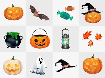 Halloween  vector set | Free stock vector - 83382