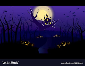 halloween village