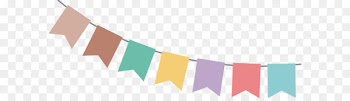 Halloween Web banner Bunting Party Birthday - Bunting Vector Image 