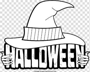 Halloween White Black , Happy Halloween transparent background PNG clipart