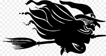 Halloween witch 31 October AutoCAD DXF - Halloween 