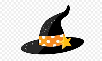 Halloween Witch hat Clip art - Sharp wizards hat 