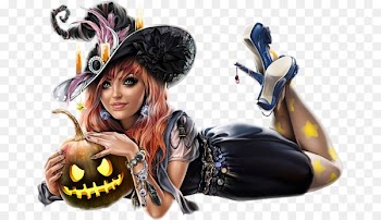 Halloween Witchcraft Woman Clip art - Halloween 