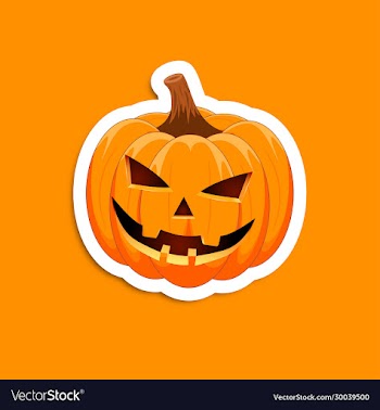 halloween with pumpkins face poster party harvest