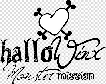 Hallowinx Resource, black text transparent background PNG clipart