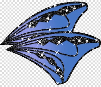 Hallowinx Resource, blue and black wings with glitter illustration transparent background PNG clipart