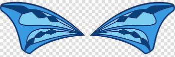 Hallowinx Resource, blue butterfly illustration transparent background PNG clipart