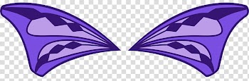 Hallowinx Resource, purple wings illustration transparent background PNG clipart