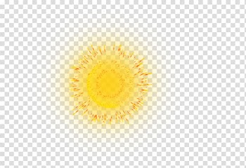 Halo Wars Light Glory Yellow, Chinese New Year decorative aura Free matting material transparent background PNG clipart