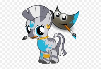 Haloprime 40 8 Gimp Pony Icon By Nerve-gas - My Little Pony Zecora Baby