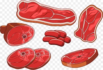 Ham Bacon Meat Drawing - meat 