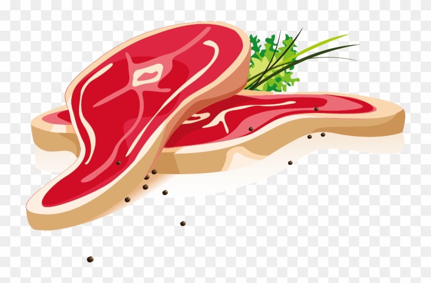 Ham Meat Beef - Meat Vector Png