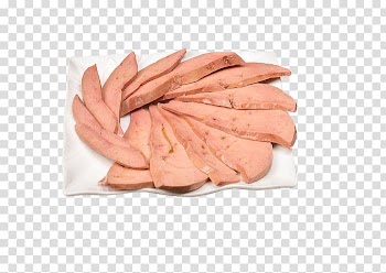 Ham sausage Mortadella Bologna sausage, Pure incense ham sausage transparent background PNG clipart