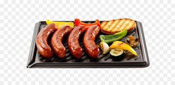 Hamburger Barbecue Grilling Cooking Food - Sausage 