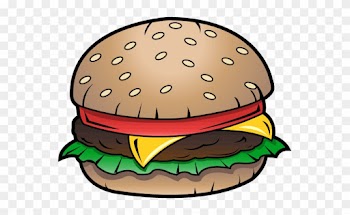 Hamburger Burger Clipart Clipart Kid - Food Clipart