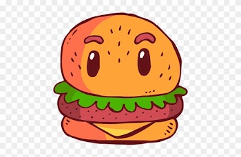Hamburger Character Cartoon Transparent Png - Food Cartoon Svg