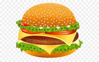 Hamburger Cheeseburger Hot dog Fast food Clip art - Hamburger PNG Vector Clipart Image 