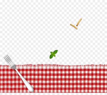 Hamburger European cuisine Pizza Take-out Fast food - Red plaid table cloth 