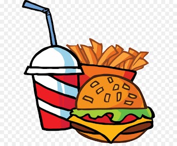 Hamburger Fast food restaurant Junk food KFC - Cartoon French Fries 