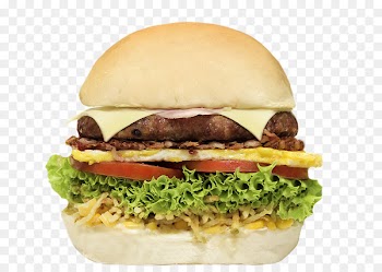 Hamburger Pizza Fizzy Drinks Cheeseburger Bacon - pizza 
