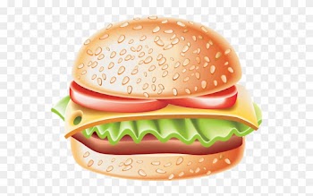 Hamburger Png Clipart - Panini Fast Food Clipart