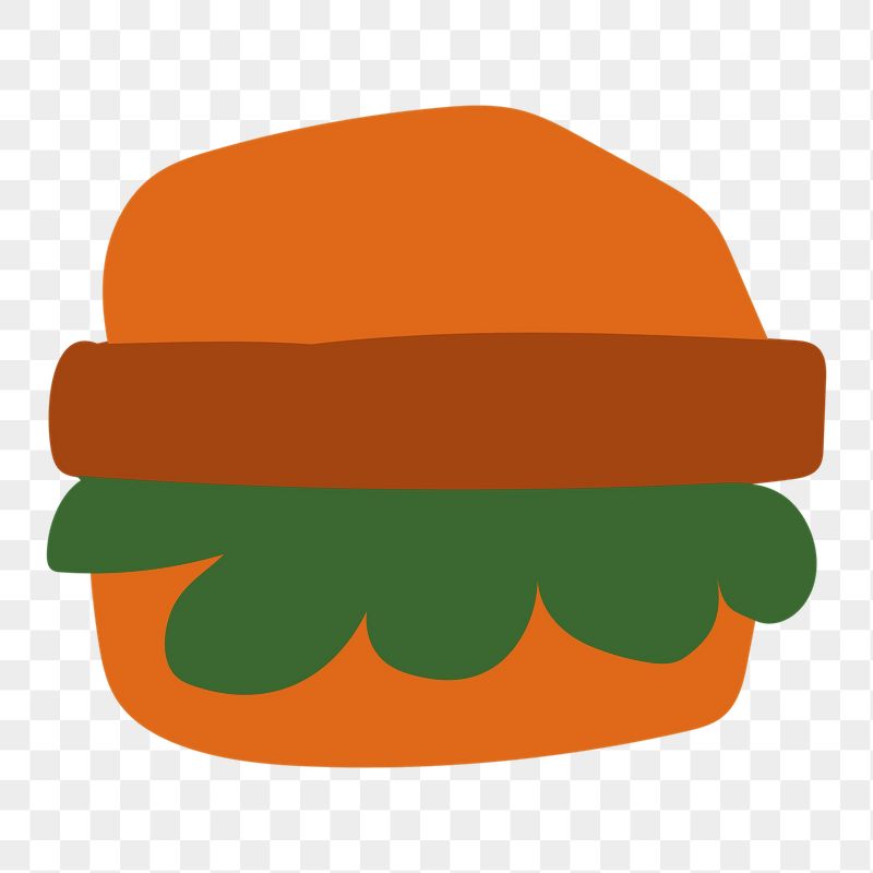 Hamburger png sticker, food doodle, | Free PNG Illustration - rawpixel