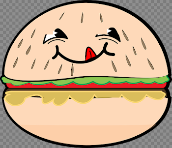 Hamburger Smile Cartoon - Free vector graphic on Pixabay