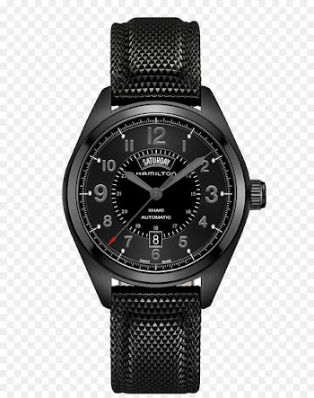 Hamilton Watch Company Automatic watch Chronograph Watch strap - Hamilton watches Black watches mechanical watches male table 