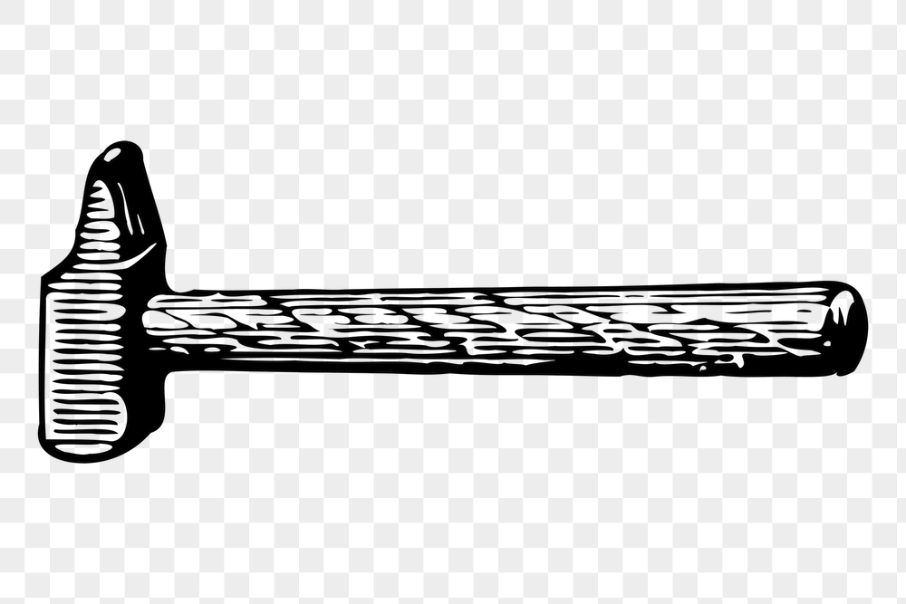 Hammer png sticker, tool vintage | Free PNG - rawpixel