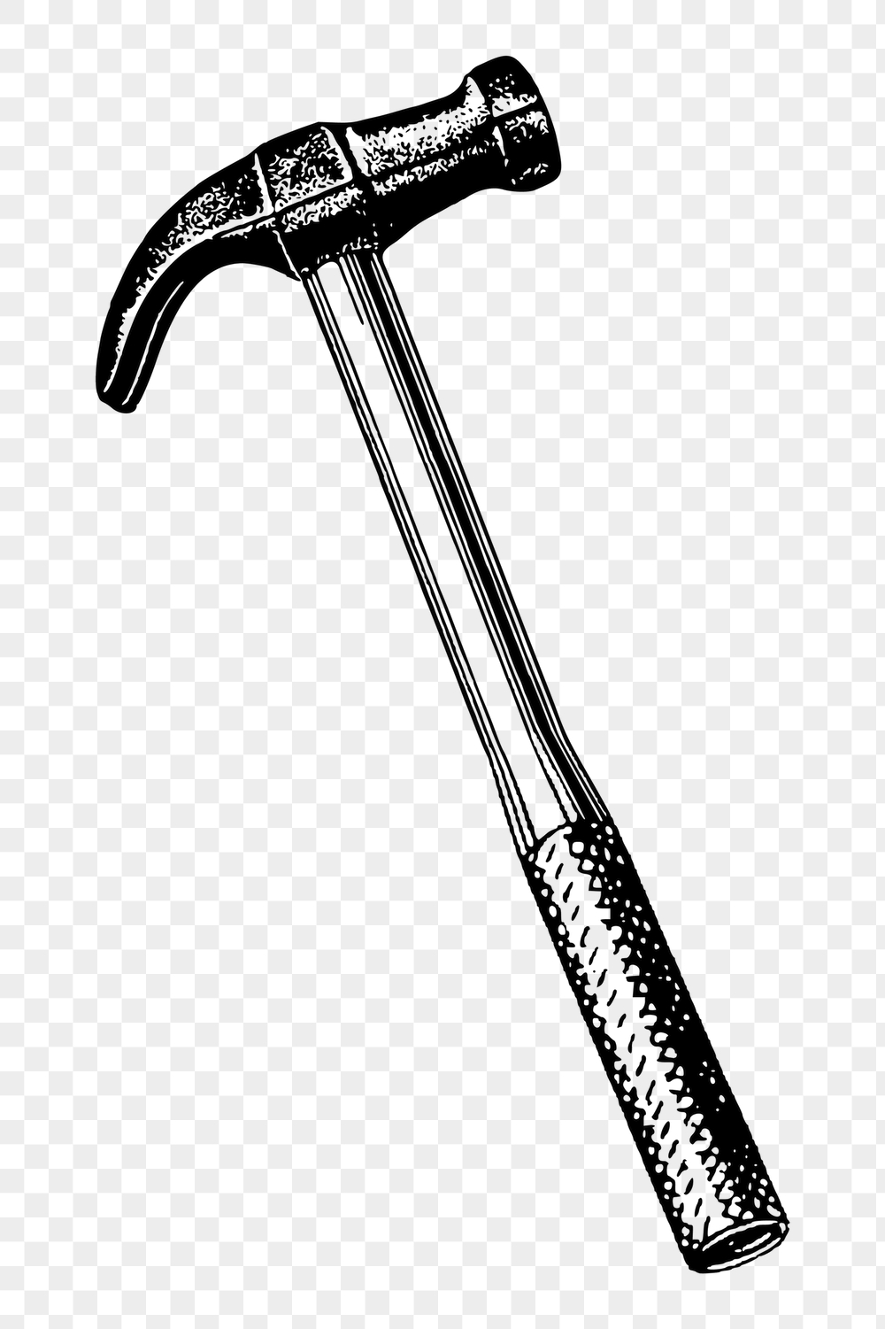 Hammer png sticker, vintage tool | Free PNG - rawpixel