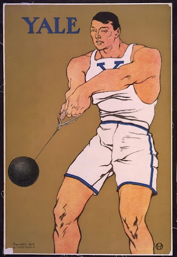 Hammer thrower (ca. 1908) print | Free Photo - rawpixel