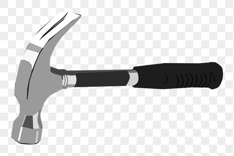 Hammer, tool png sticker, transparent | Free PNG - rawpixel