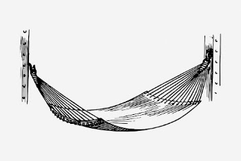 Hammock drawing, vintage outdoor swing | Free Photo - rawpixel