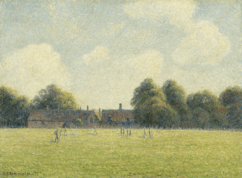 Hampton Court Green (1891) by Camille | Free Photo - rawpixel