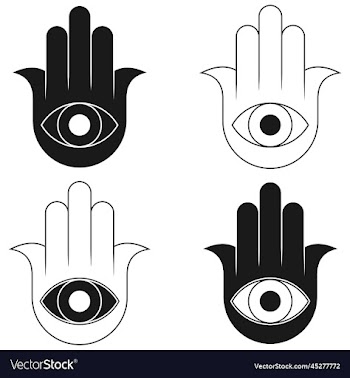 hamsa protection symbol design