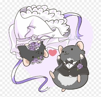 Hamster Wedding By Pawlove-arts - Hamster Wedding