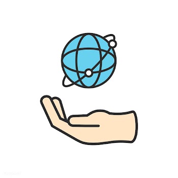 Hand and network icon | Free stock vector - 297163