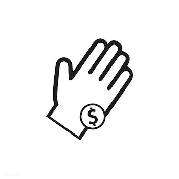 Hand begging for money icon vector | Free stock vector - 533595