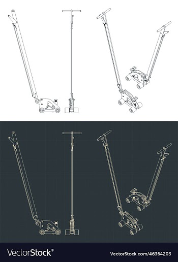 hand car lifter blueprints