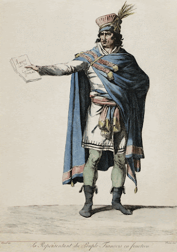 Hand-coloured etching showing a male | Free Photo - rawpixel
